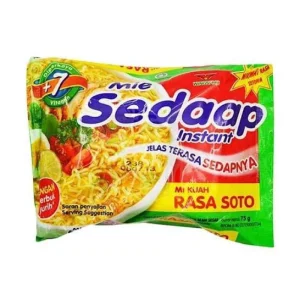 Mie Sedap Soto 2 pcs Rp. 2.750 , 10 pcs Rp. 2.700