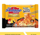 Mie Sedap Buldak Chese beli 2 x Rp. 2.750